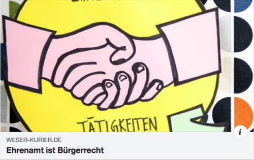 Artikel Ehrenamt ist Büregerrecht