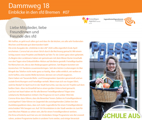 Cover Einblicke in den sfd #7