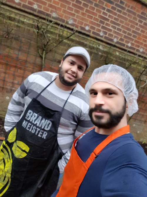 Kochen mit Geflüchteten